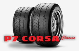 Nabídka pneumatik P7™ CORSA Classic - pneumatiky pro historická rally